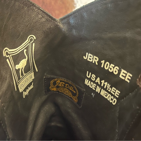 MENS 11.5 J.B. Dillon Boots - Picture 2 of 3